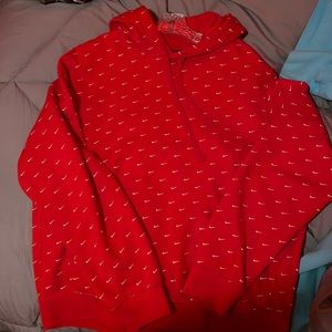 Red Nike Hoodie